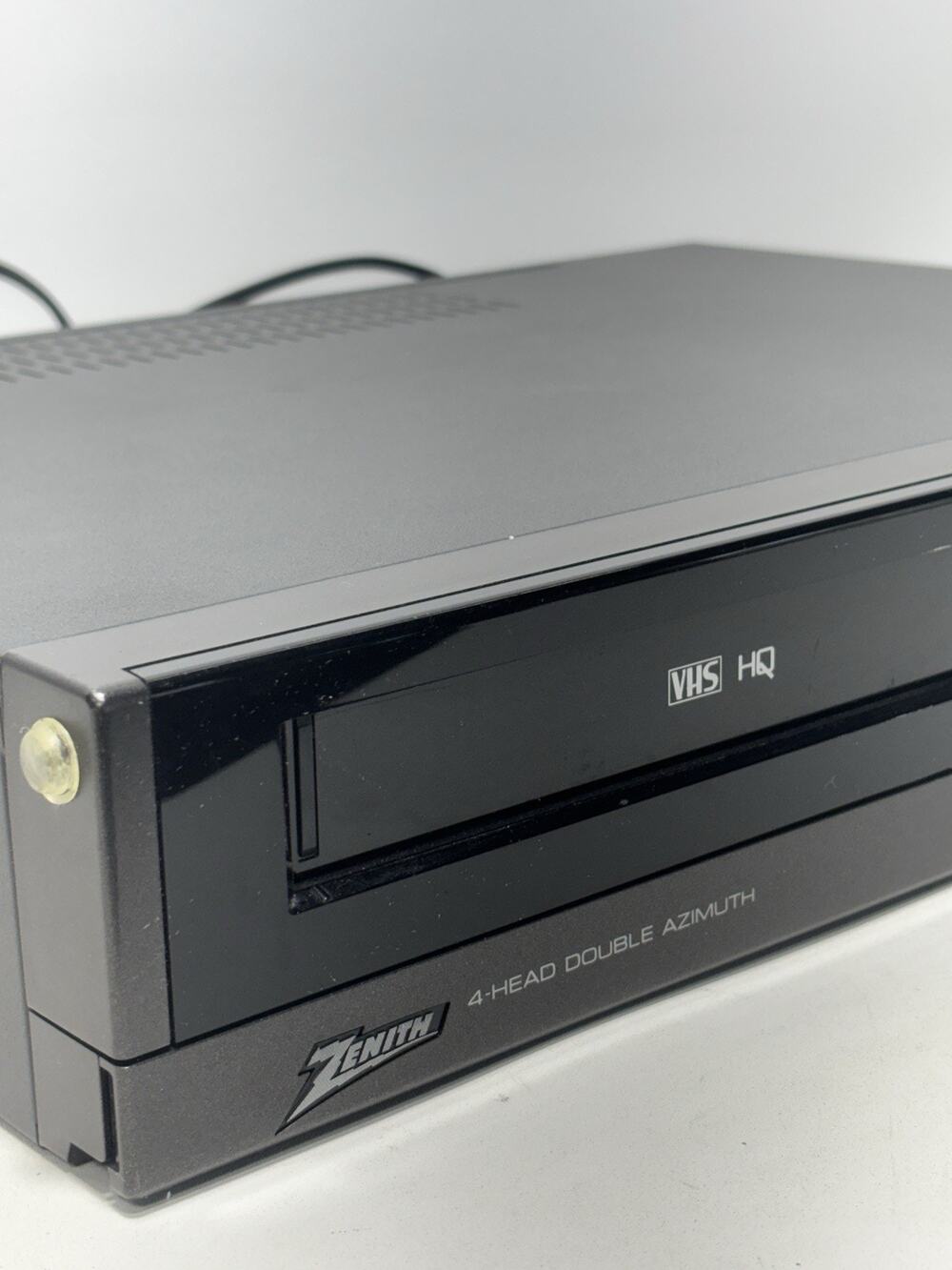 Zenith VRF510HF Vintage VCR Tested Working 4 Head Player No REMOTE CRT Analog